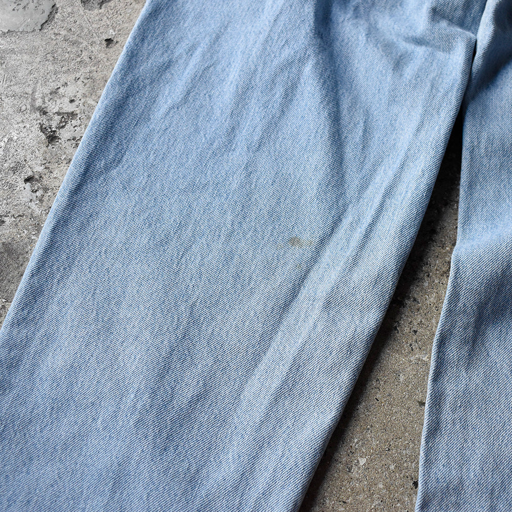 90's Levi's “Silver Tab” デニム バギーパンツ アイスブルー USA製 240504H