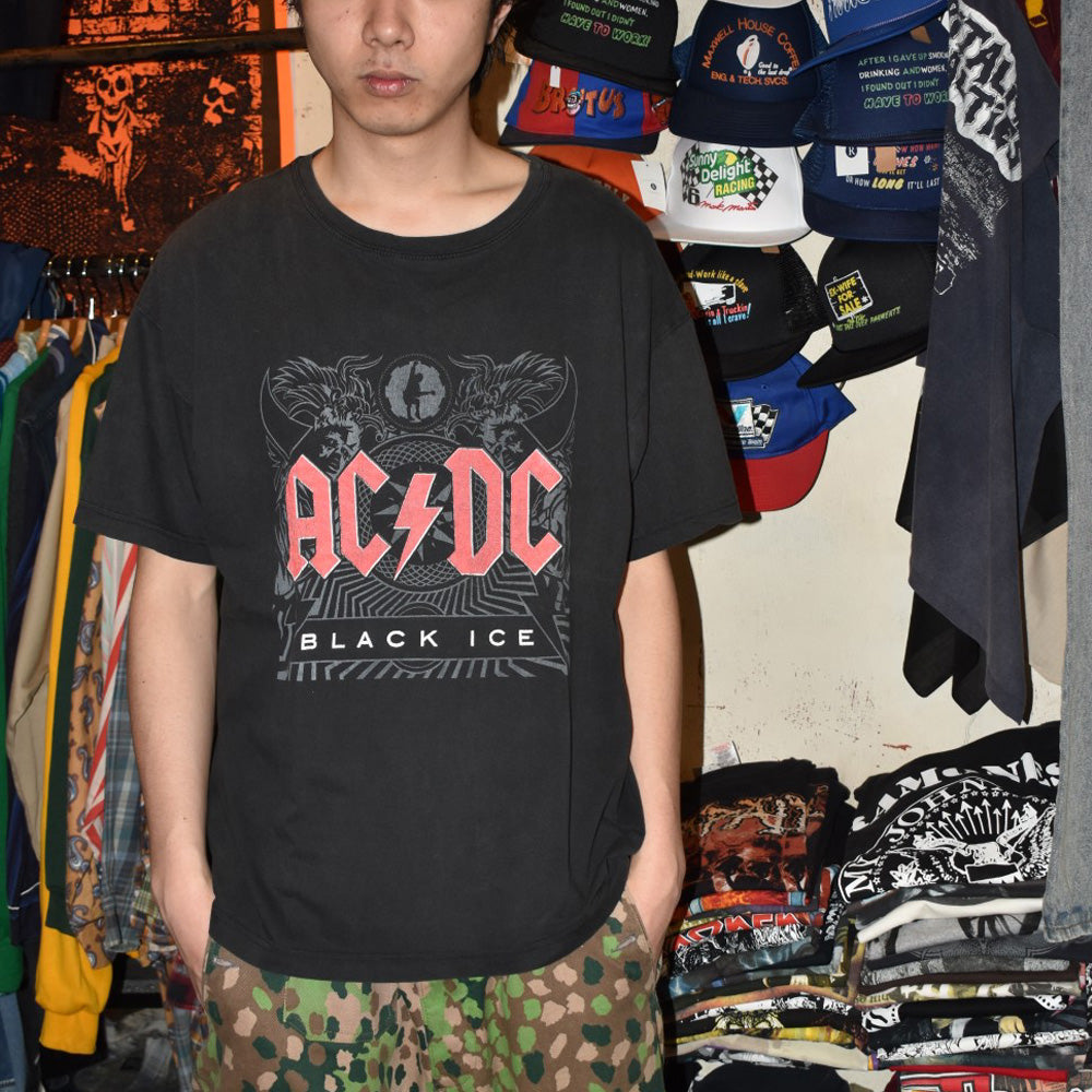 Y2K AC/DC “BLACK ICE” ロックTシャツ 260508H