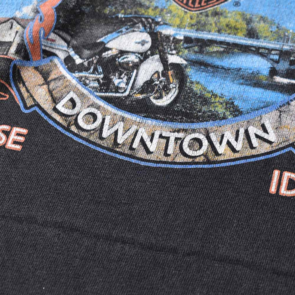 Harley Davidson “SHUT UP ANG RIDE” 両面プリント Tシャツ USA製 240928