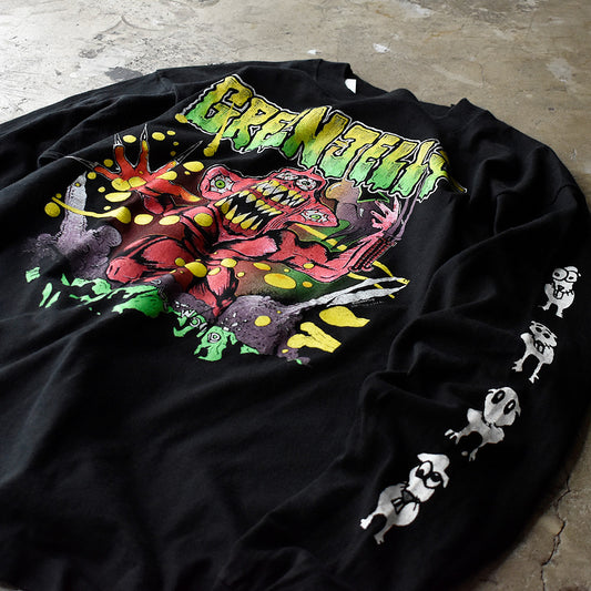 90’s Green Jellÿ “Cereal Killer Soundtrack” ロングスリーブTシャツ 240417H
