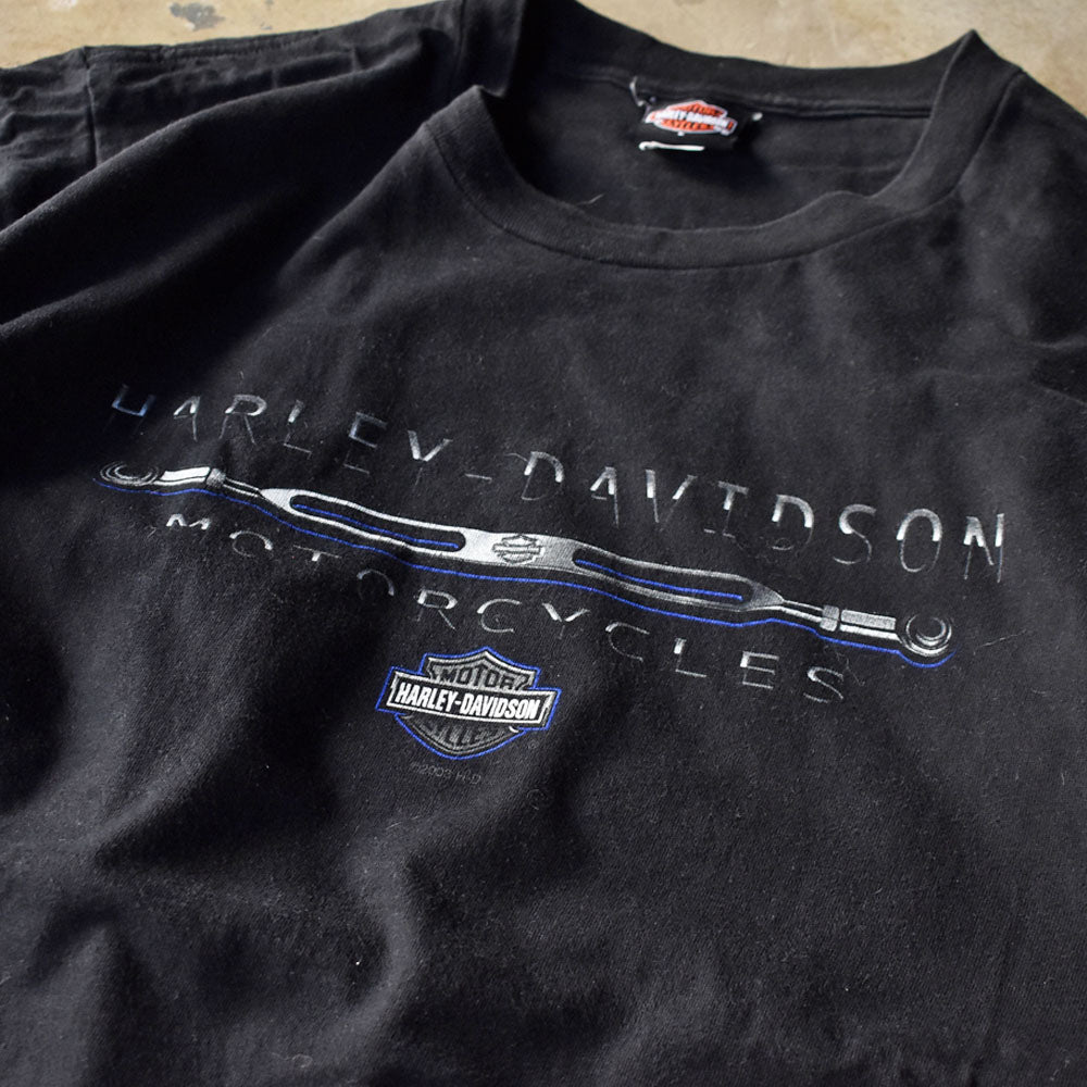 Y2K　Harley-Davidson/ハーレー・ダビッドソン 両面プリント Tシャツ　USA製　230720