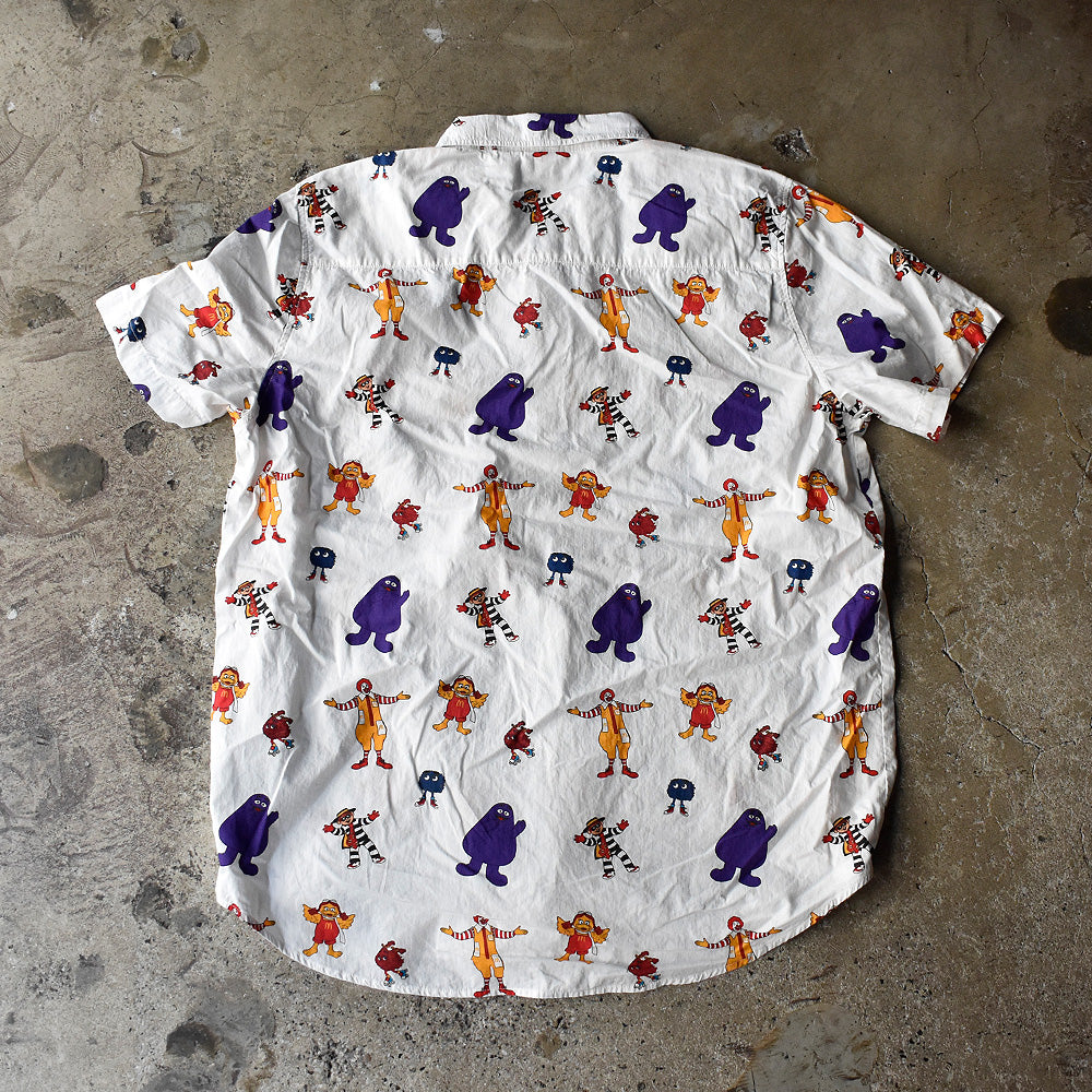 McDonald's コットン 総柄シャツ 250621H