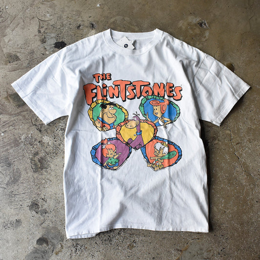 90's The Flintstones “Family” 海外アニメ キャラ Tシャツ USA製 250705H