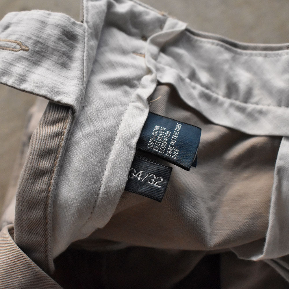 Polo Ralph Lauren “PRESTON PANT” ノータック チノパン 240507 S2103