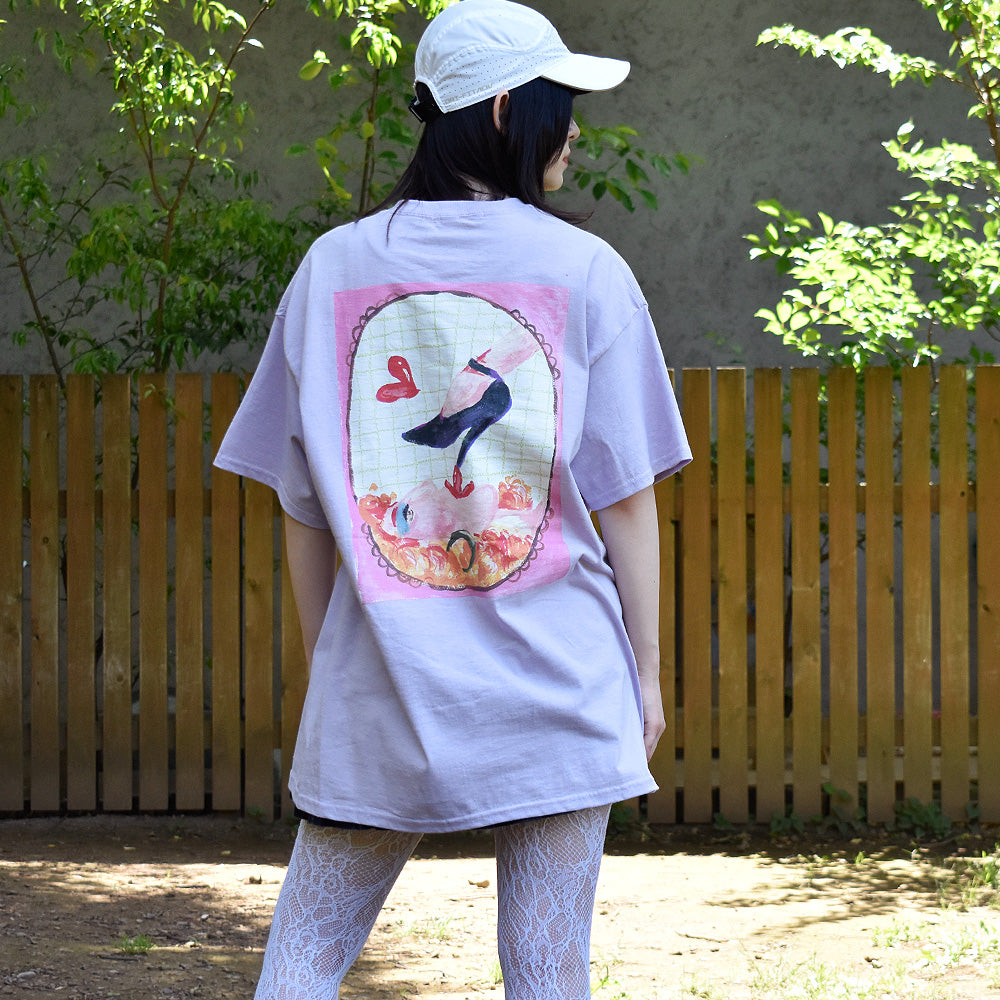 HINA×LABRAT  "Extacy" Tシャツ LR-2024-01 240601