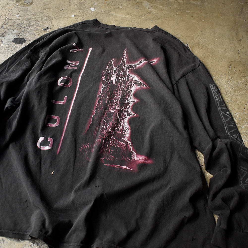 90's IN FLAMES “Colony” ロングスリーブTシャツ 231120H