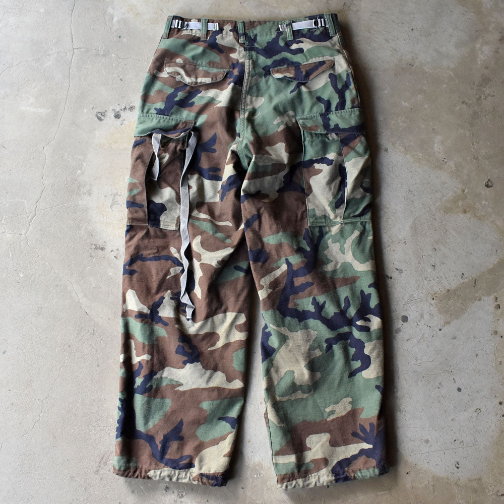 Y2K U.S.ARMY M-65 ウッドランド カモフラ柄 フィールドパンツ 240524