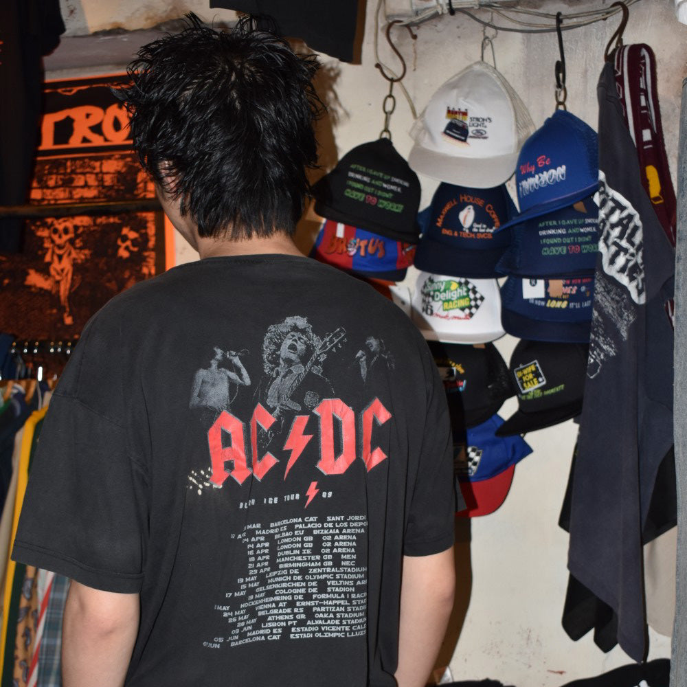 Y2K AC/DC “BLACK ICE” ロックTシャツ 260508H