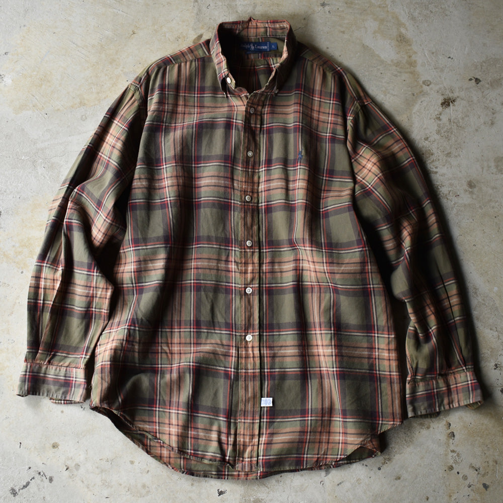 Ralph Lauren/ラルフ ローレン チェック ボタンダウンシャツ　230831