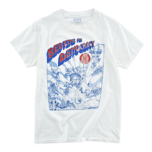 80's DEAD KENNEDYS "Bedtime for Democracy" ハードコアパンク ロックTシャツ 260821H