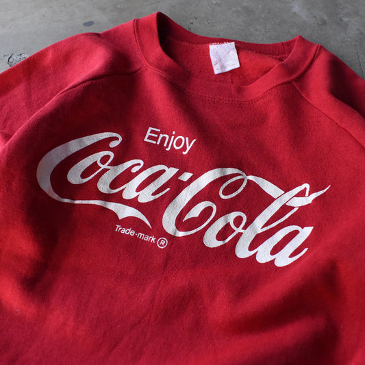 80’s Coca-Cola 企業ロゴ スウェット USA製 250122