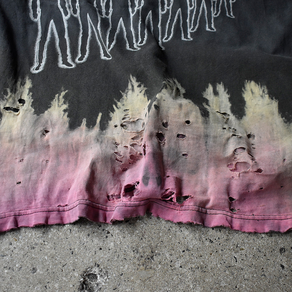 90's ダメージ！ブリーチ！Metallica×Pushead “The Unforgiven“ Tシャツ 240713H
