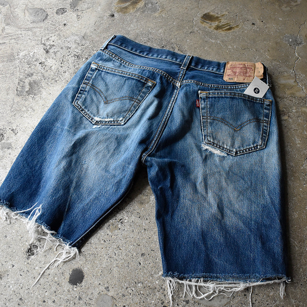 Y2K Hige！ Levi's 501 カットオフ デニムショーツ 250712H