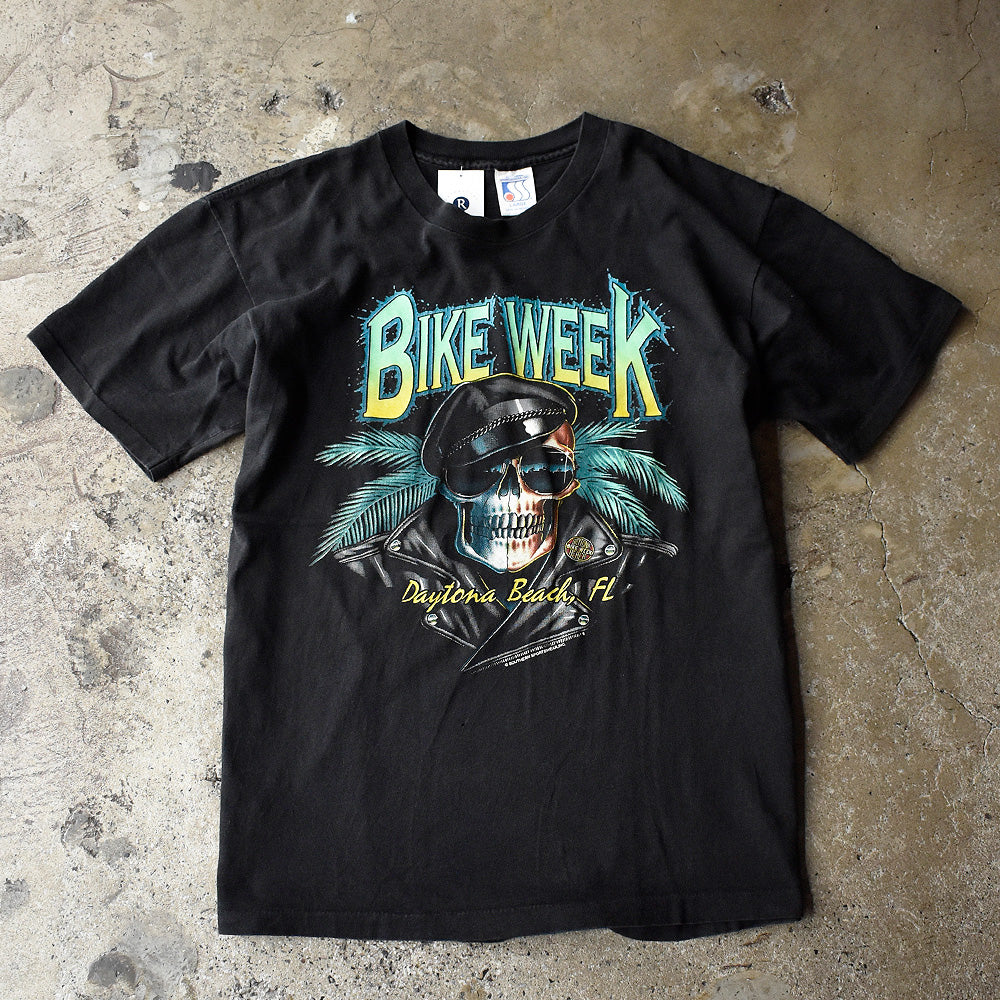 BIKE WEEK デイトナ スカル バイクTシャツ 1994年 ヴィンテージ