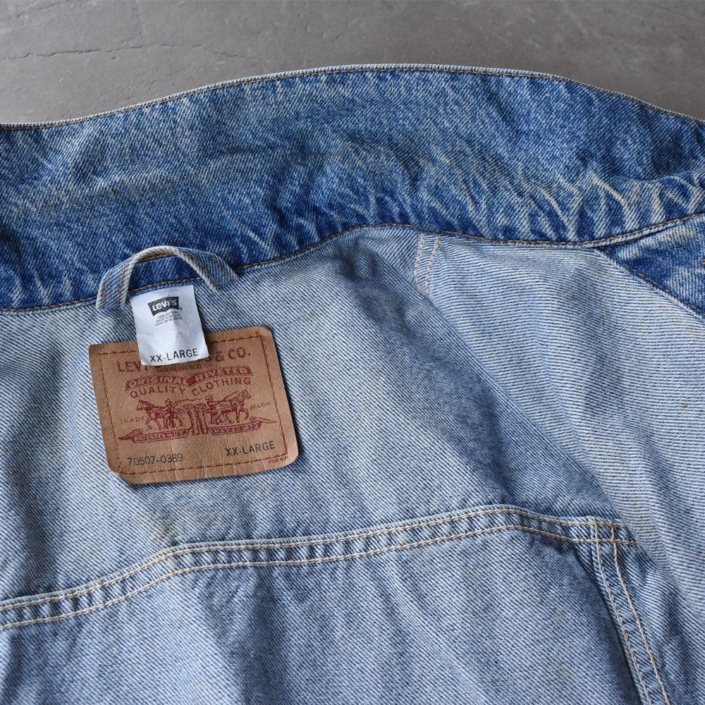 90’s Levi's XXLサイズ！ 70507-0389 デニムジャケット 240502