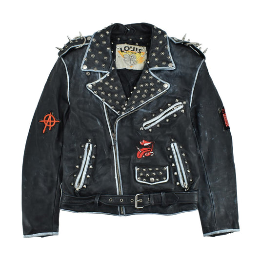 80’s "PUNK" 鋲ジャン カスタムレザージャケット 260210H
