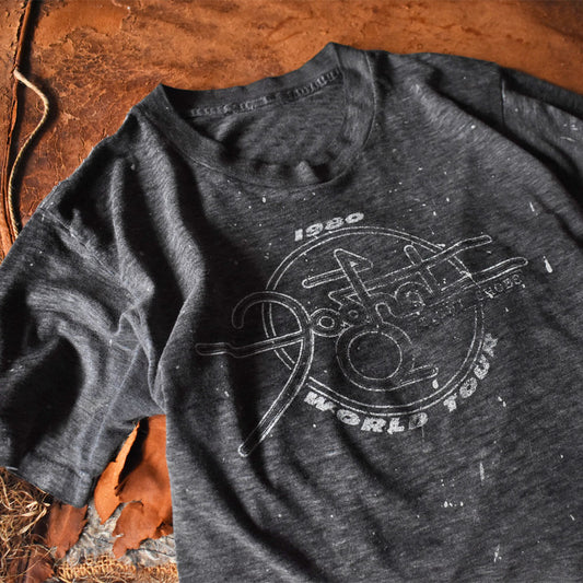 80’s Foghat World Tour ロックTシャツ 250919H