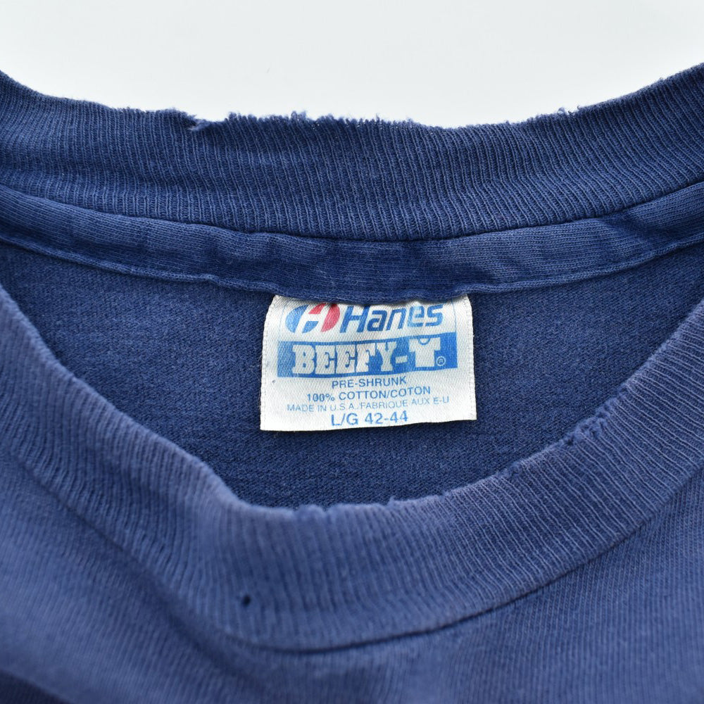 90's Hanes フェード&BORO ナス紺 ポケT 260911H – LABORATORY®