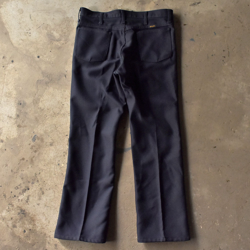 80’s Wrangler “ランチャー” ドレスパンツ ポリパン 240325