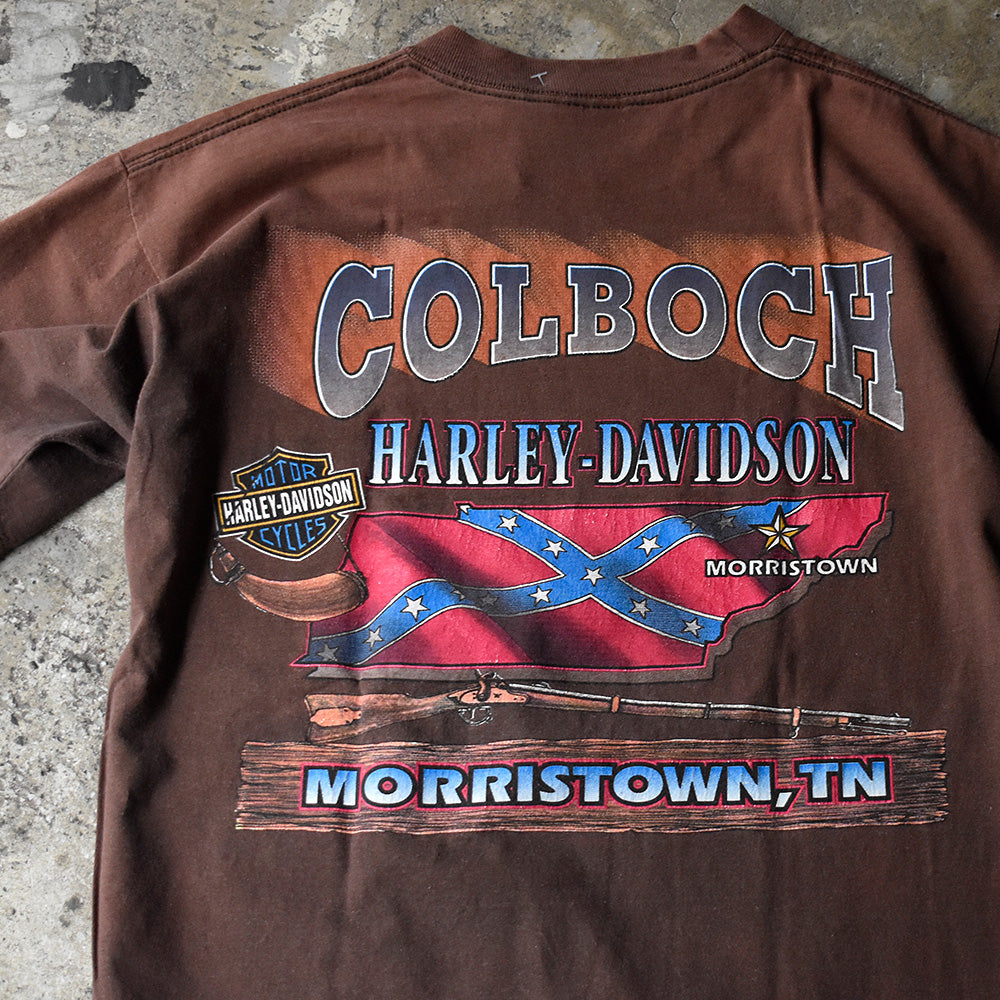 90's Harley-Davidson “LIVE to RIDE” Tシャツ 250529H