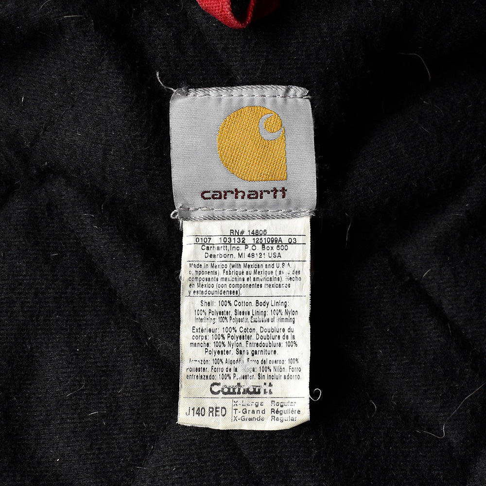 90's Carhartt ダック アクティブパーカー キルティングライナー 231110H