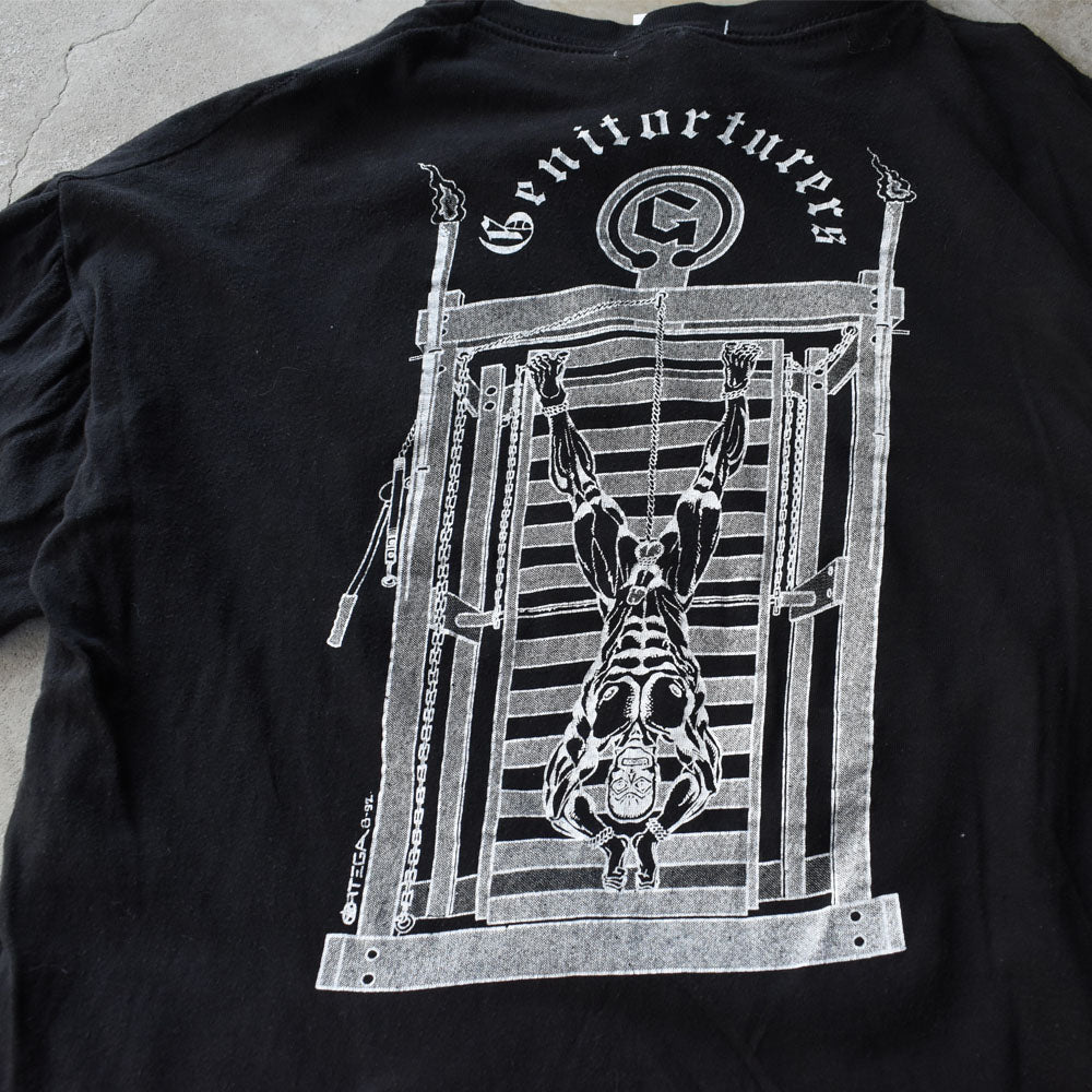 90's Genitorturers "G Logo&Torture Back Tシャツ　250912H