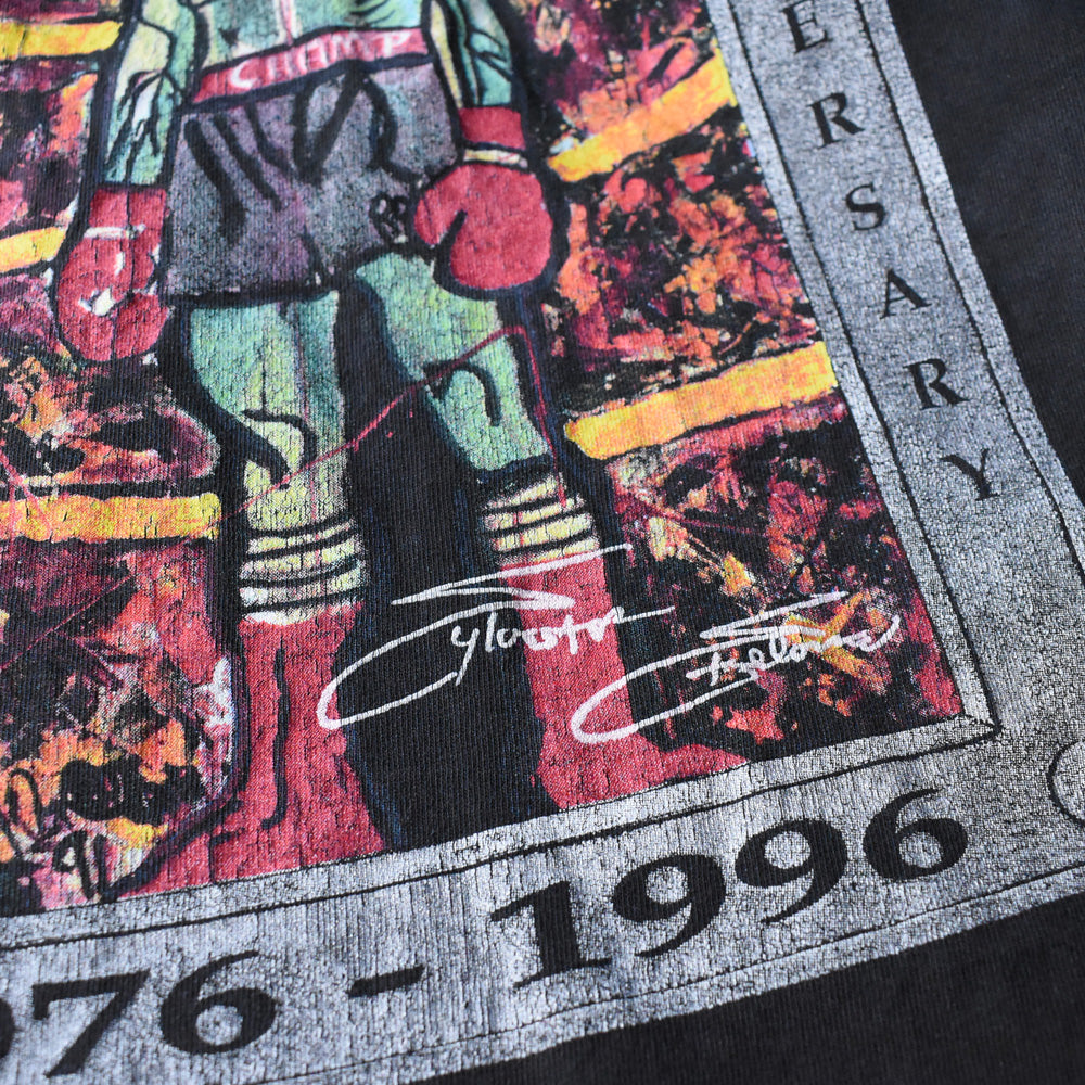 90's PLANET HOLLYWOOD “1976-1996 ROCKY 20th Anniversary” ムービー Tシャツ USA製 250418