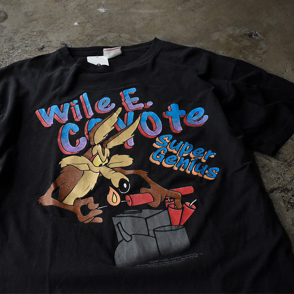 90's　Looney Tunes/ルーニー・テューンズ　"ワイリー・コヨーテ"　ダイナマイト！Tee　230906H