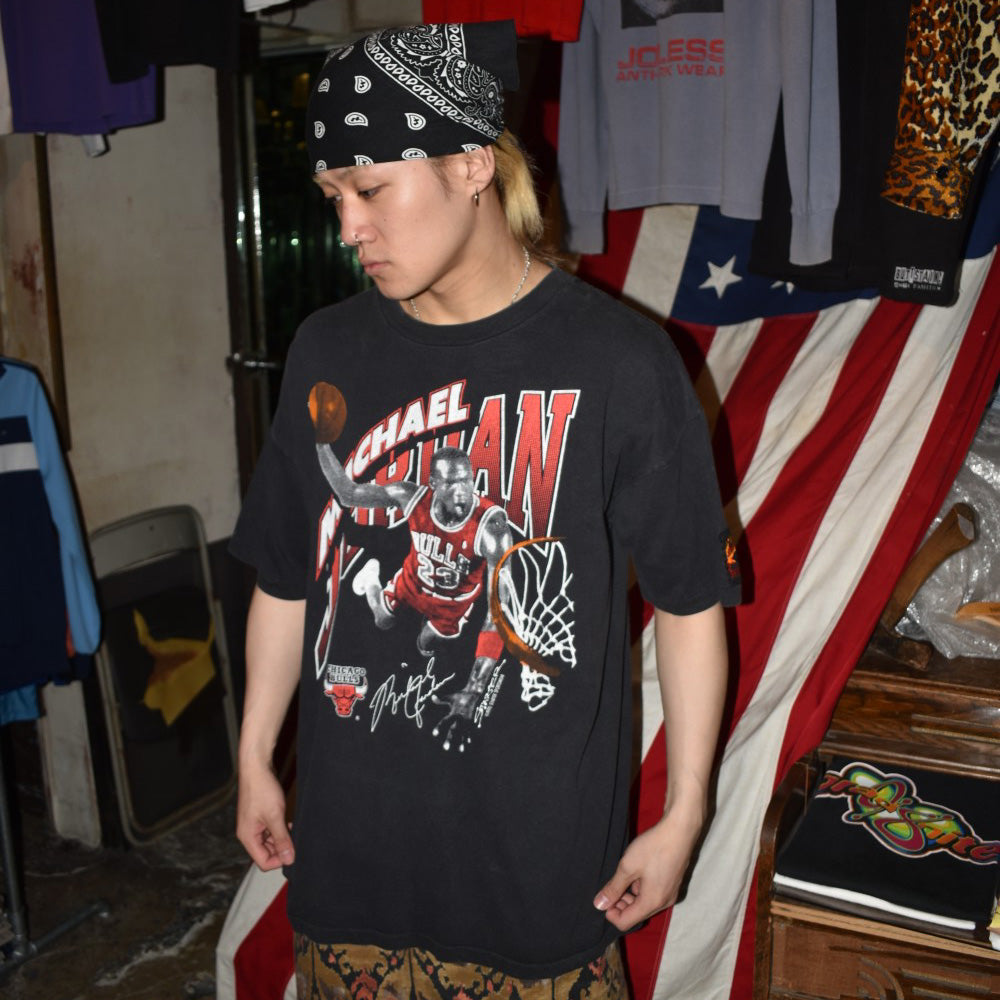 90’s STARTER “MICHAEL JORDAN” フォトプリントTシャツ 260505H