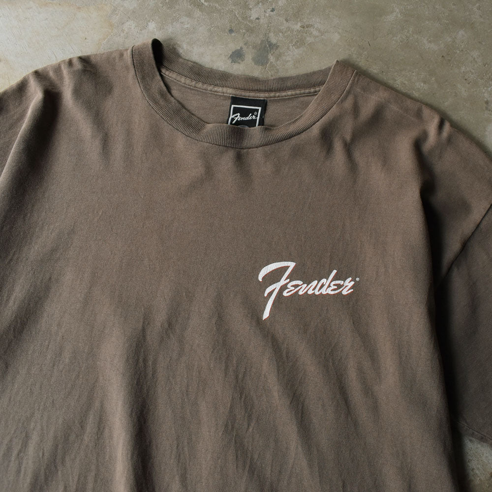 90’s Fender ギター ロゴ Tシャツ USA製 250519