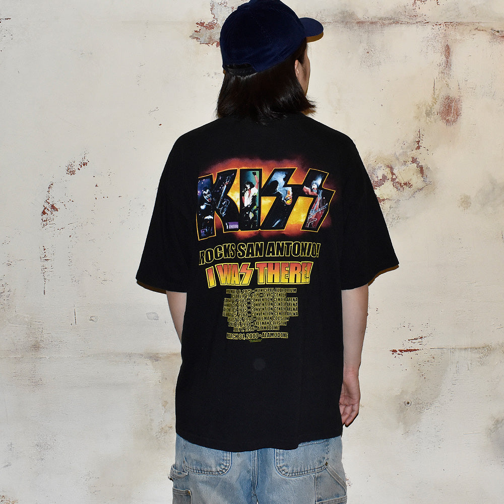 Y2K KISS “Rocks San Antonio I was There“ Live Tシャツ 240618H