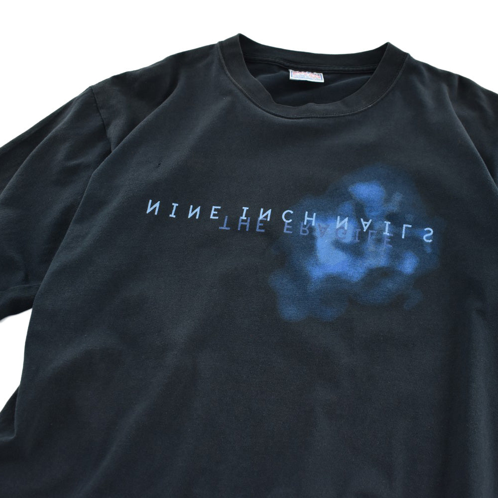 90's NINE INCH NAILS "THE FRAGILE" インダストリアル ロックTシャツ USA製 260728H
