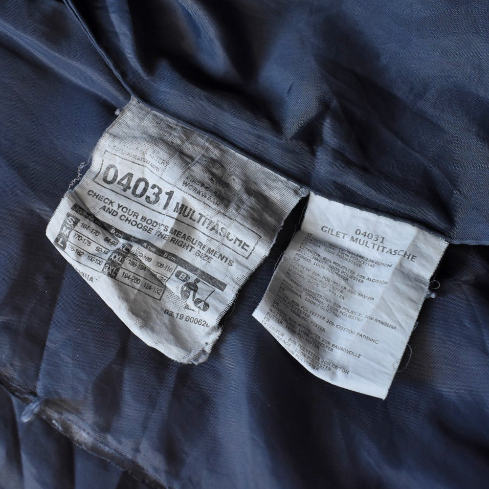 90’s ユーロワーク ベスト フェード＆ペンキ 251128H