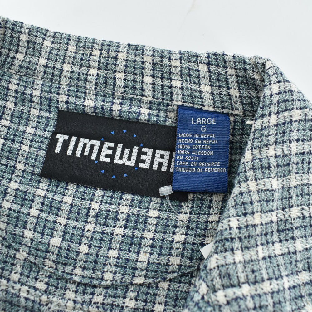 90’s TIMEWEAR フルジップ シャツジャケット 261020H