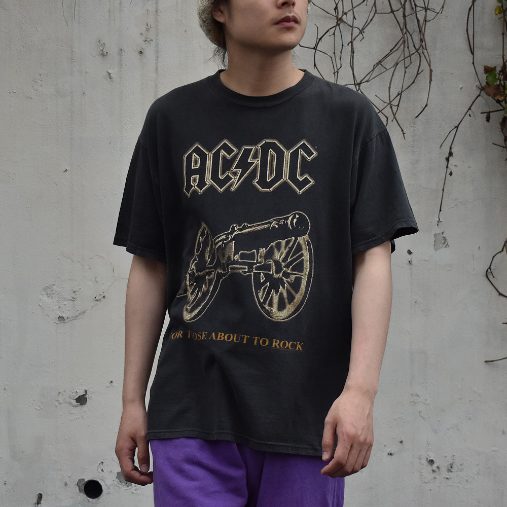 90's　AC/DC　"For Those About to Rock We Salute You" Tee　230614HYY