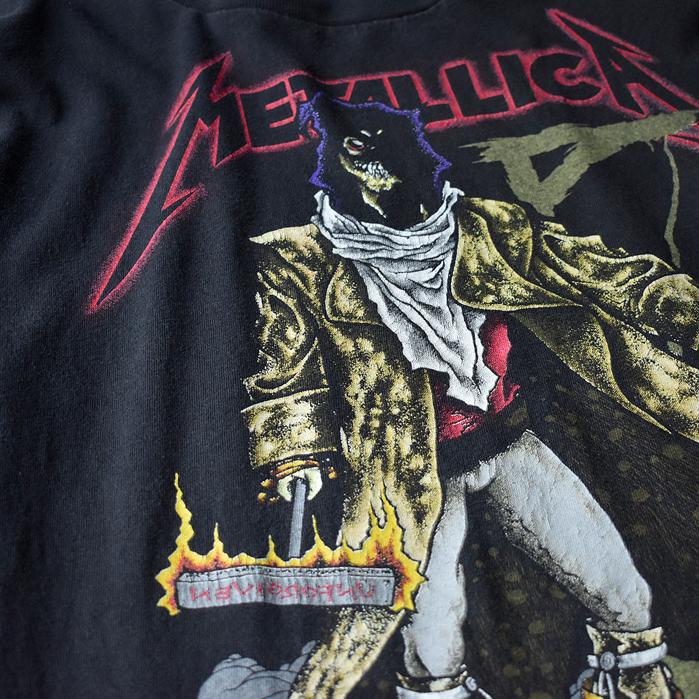 90's Metallica×Pushead “The Unforgiven“ Tシャツ 240606H