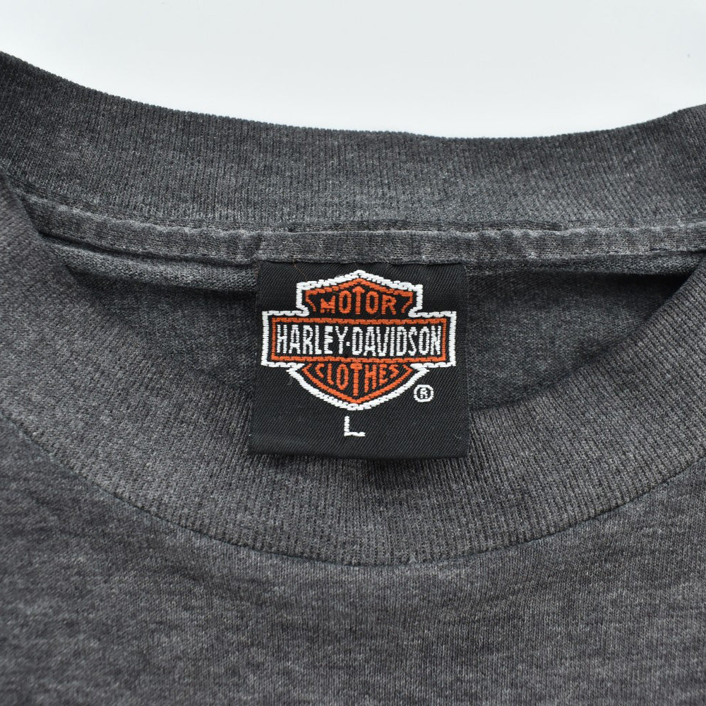 90's Harley-Davidson/3D EMBLEM "Leader of the Pack" ハーレーT 260703H