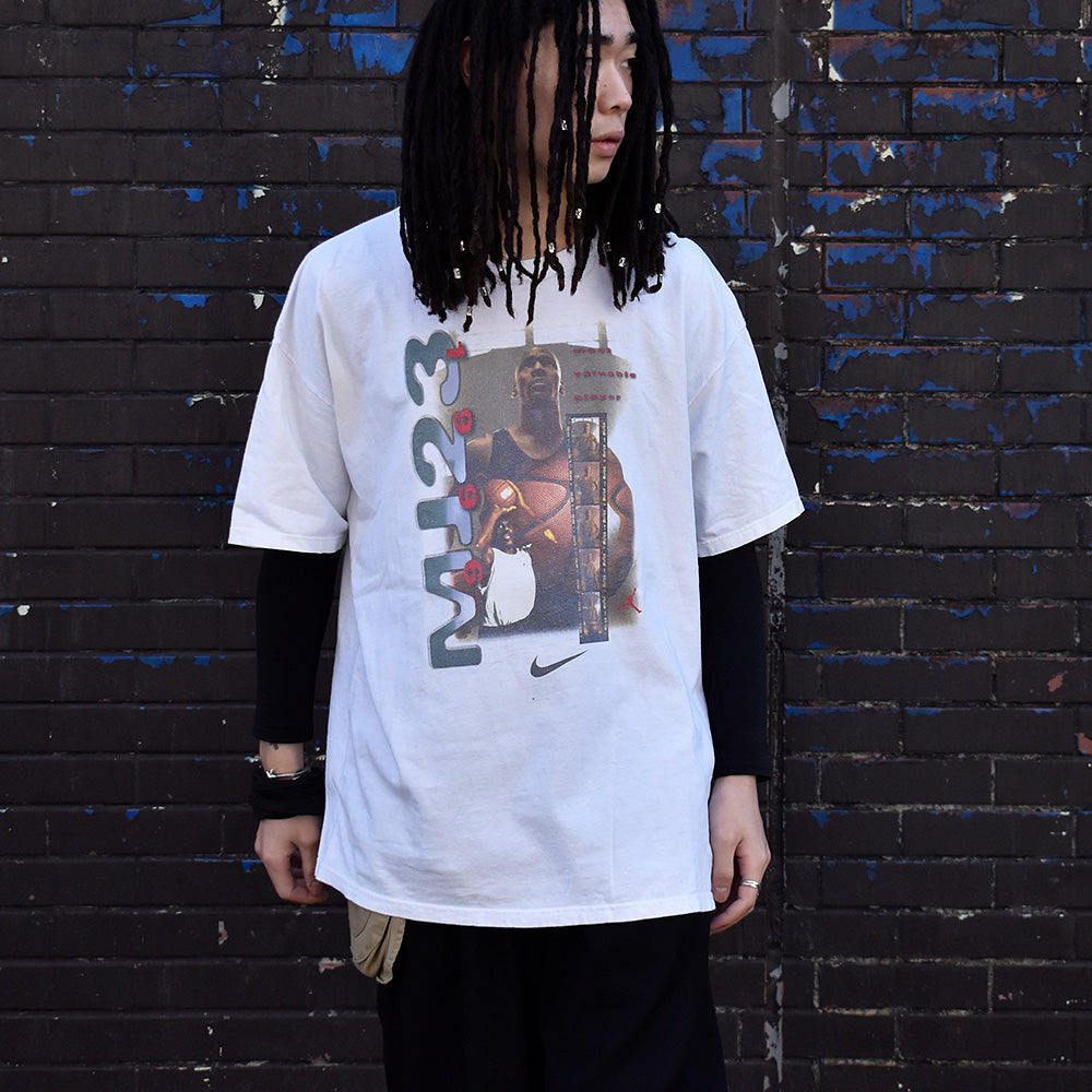 90's NIKE “Michael Jordan” フォトTシャツ USA製 240104H
