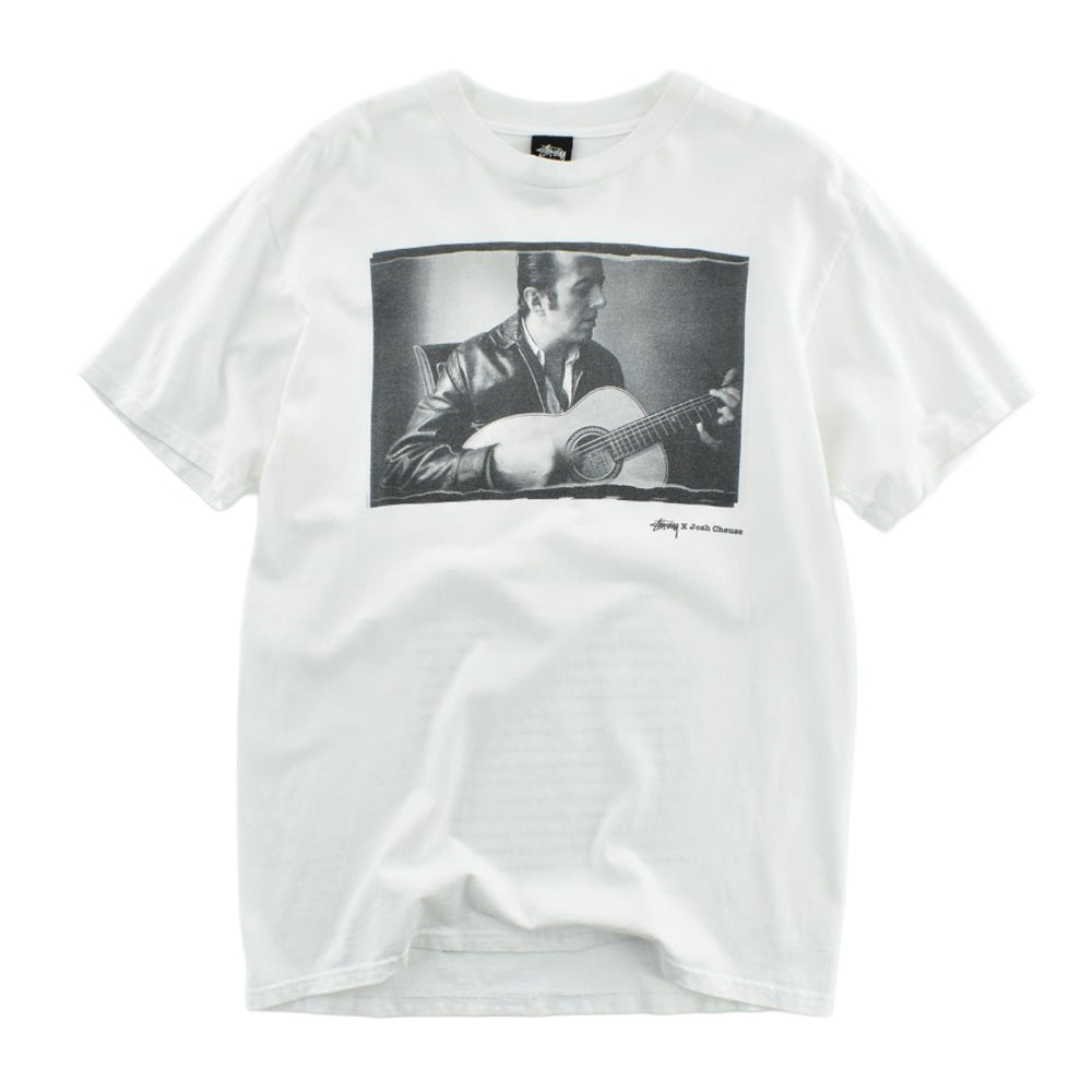 Y2K STUSSY × Josh Cheuse "Rockers Galore" Joe Strummer フォトT 260911H