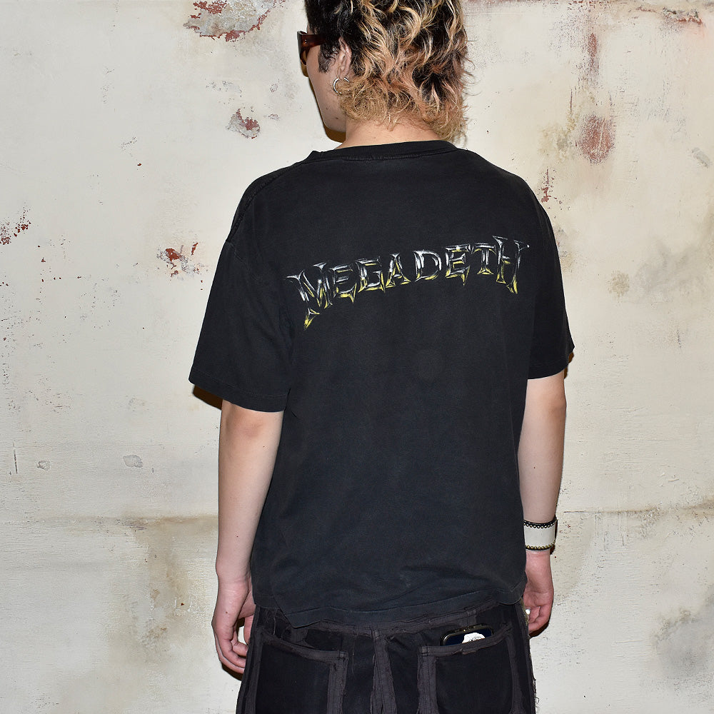 90's MEGADETH  “Sweating Bullets” Tシャツ 240501H