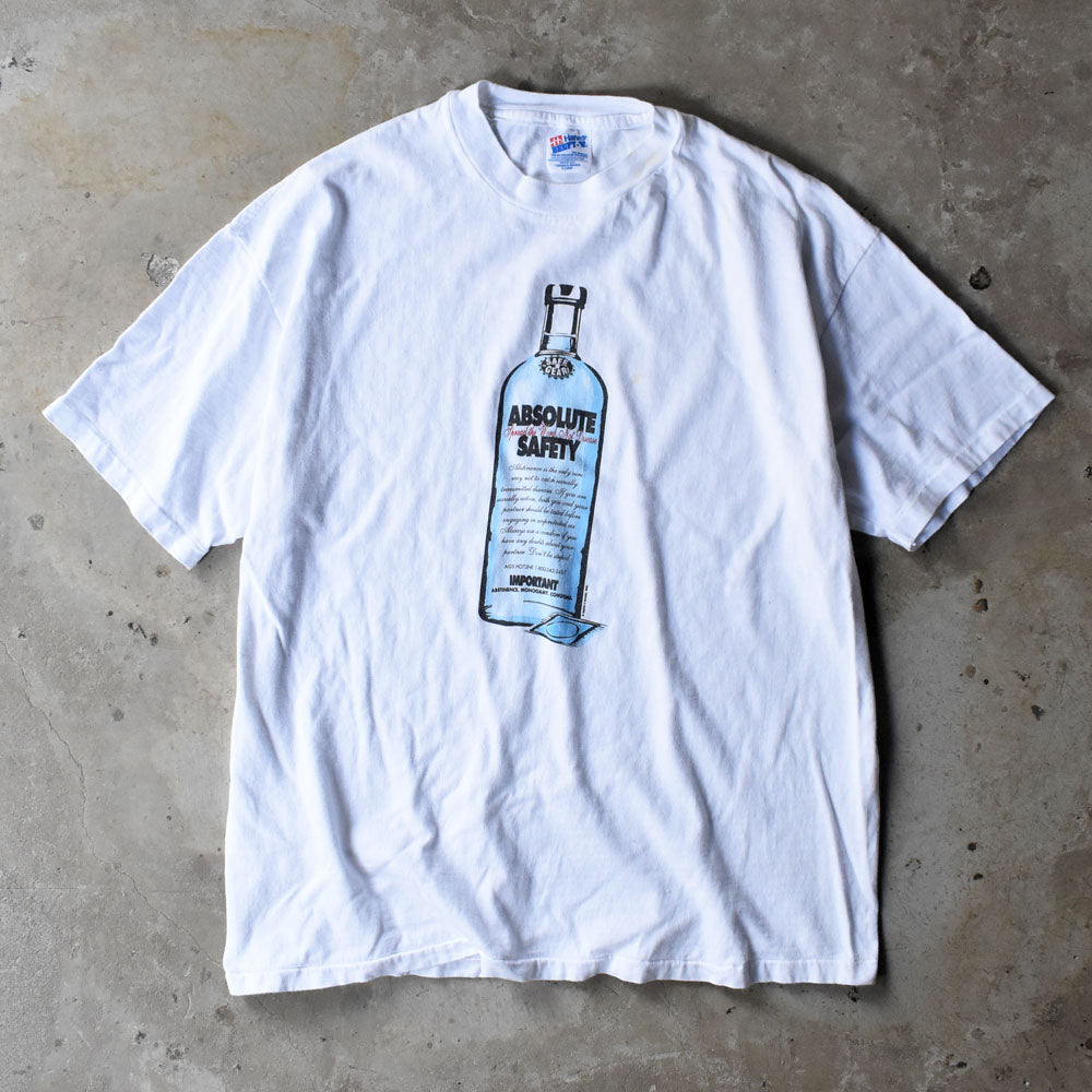 90’s SAFE-T-GEAR “ABSOLUTE SAFETY” AIDS Tシャツ  USA製 250916