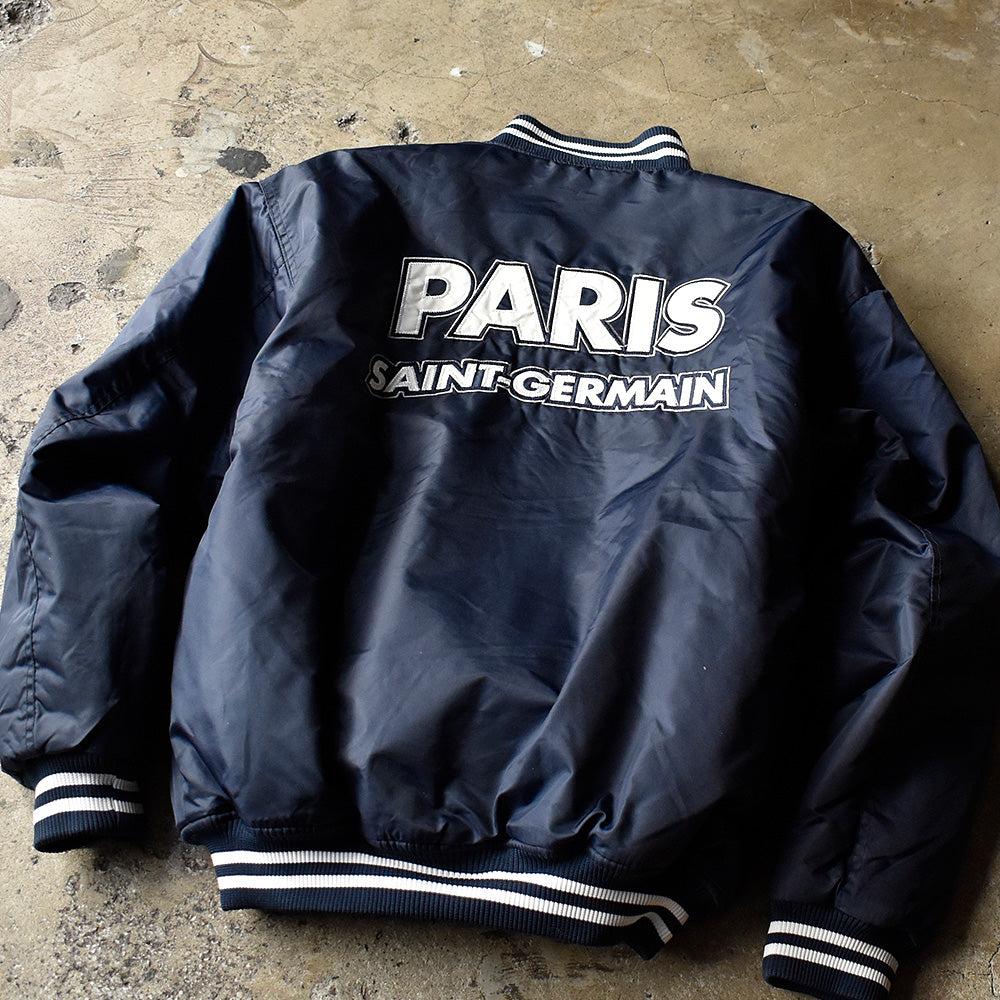 Y2K “Paris Saint-Germain” 中綿入りナイロンジャケット 240311H