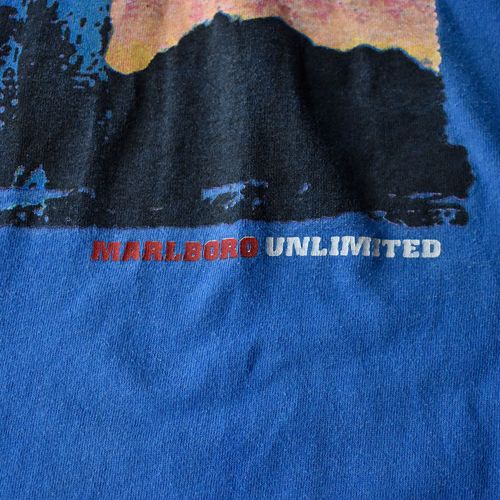90's Marlboro “Marlboro UNLIMITED“ ポケットTシャツ USA製 250604H