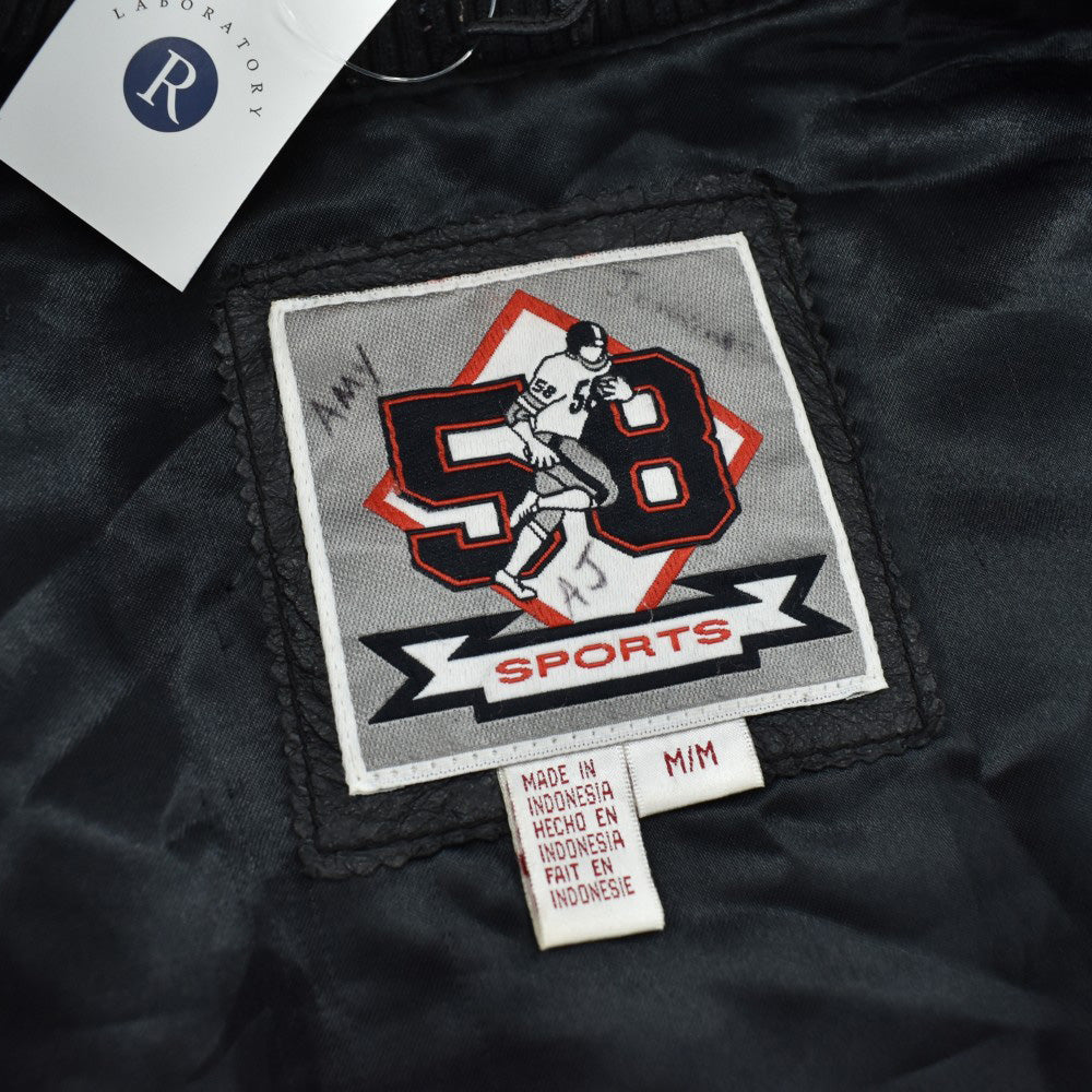 90’s 58 SPORTS NFL "Kansas City Chiefs" レザージャケット 261023H