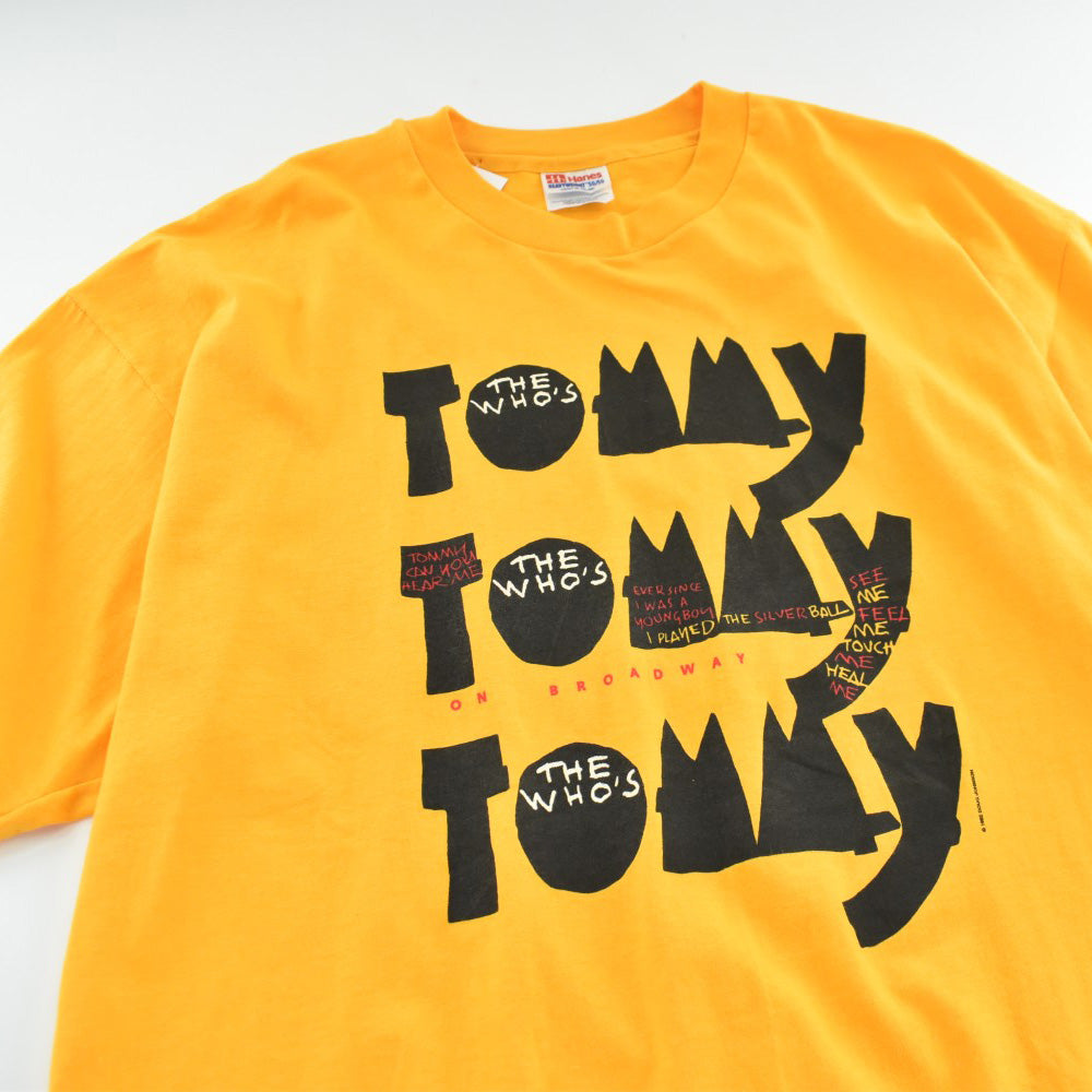 90’s “THE WHO’S TOMMY” Broadway ロックTシャツ 260522H