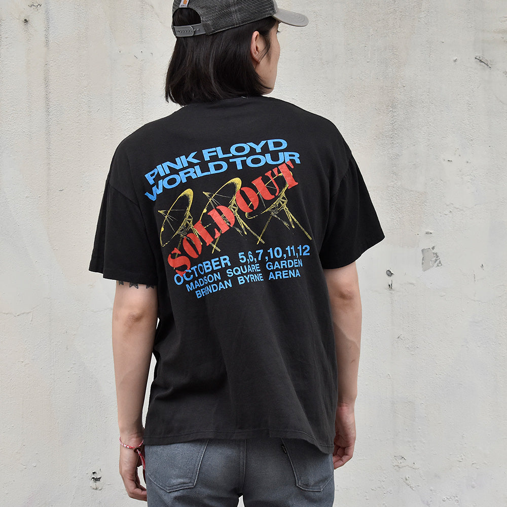 80's PINK FLOYD World Tour Tシャツ 240608H