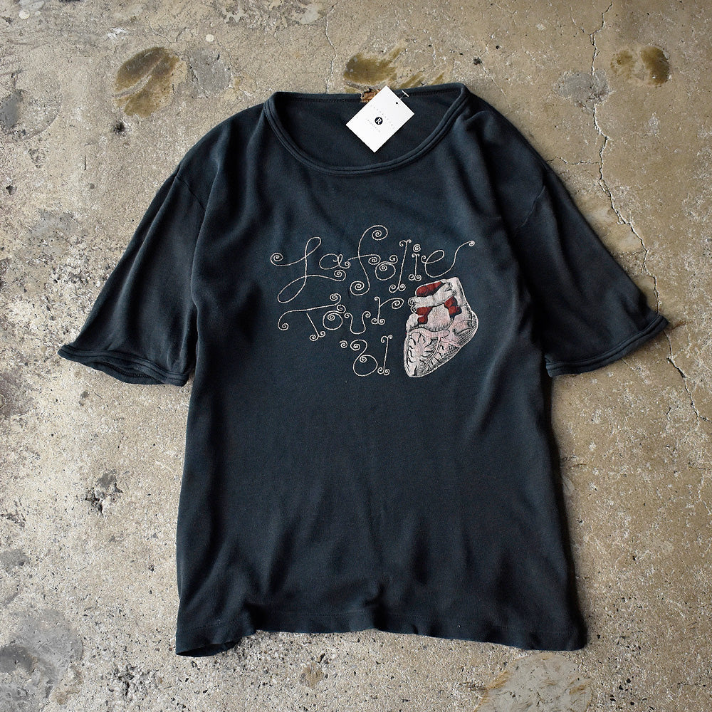80's The Stranglers “La folie“ Tour '81 Tシャツ 250514HYY