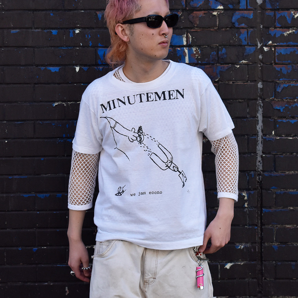 80's Minutemen “We Jam Econo” Tシャツ “Couleurshirt掲載” 240104H