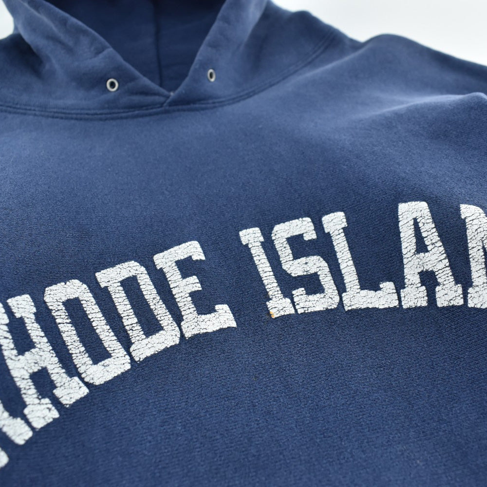 90's Lee リバースタイプ “RHODE ISLAND” フーディ ナス紺 USA製 260512H