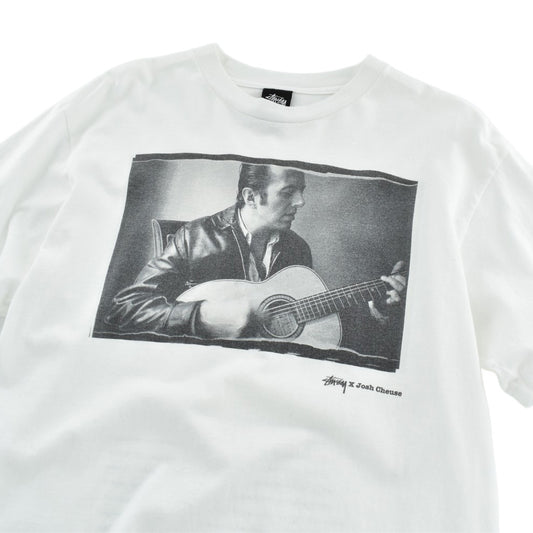 Y2K STUSSY × Josh Cheuse "Rockers Galore" Joe Strummer フォトT 260911H